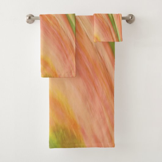 Delicious Peach Design Bad Handdoek (Insitu)