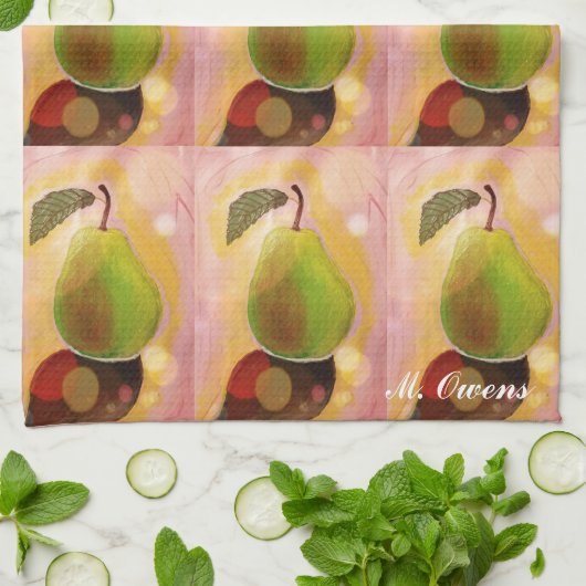 Delicious Pear Kitchen Towels Theedoek (Gevouwen)