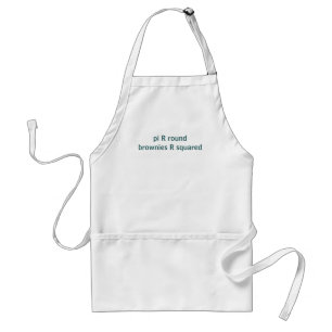 Delicious "pi" — wiskunde apron standaard schort