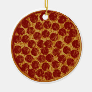 Delicious Pizza Pie Keramisch Ornament