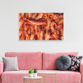 Delicious Prawns Canvas Afdruk (Insitu (Woonkamer))