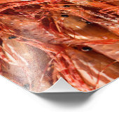 Delicious Prawns Foto Afdruk (Hoek)