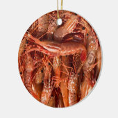 Delicious Prawns Keramisch Ornament (Links)