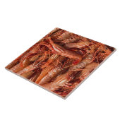 Delicious Prawns Tegeltje (Zijkant)