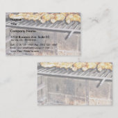 Delicious Roasted Chicken Abothe Fire Visitekaartje (Voorkant / Achterkant)