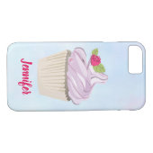 Delicious roze koekjesgebak op top Custom Case-Mate iPhone Case (Achterkant (Horizontaal))