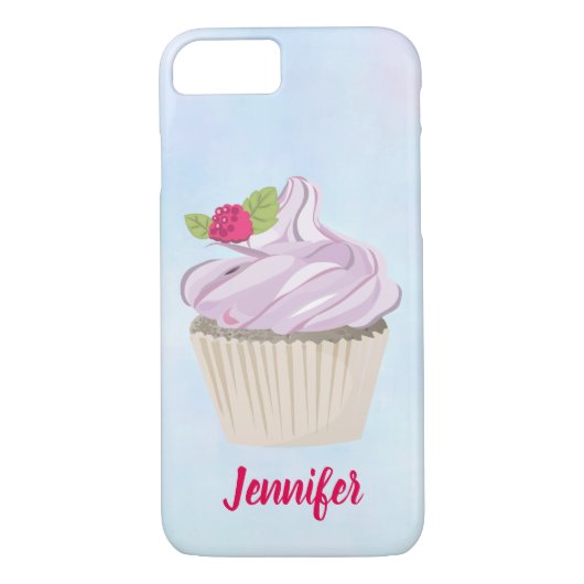 Delicious roze koekjesgebak op top Custom Case-Mate iPhone Case (Achterkant)