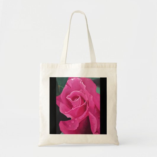 Delicious roze roze Canvas tas (Voorkant)
