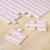 Delicious Strawberry Cupcake Pink White Puzzles  (Côté)