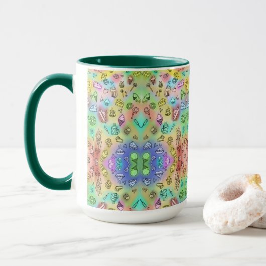 DELICIOUS SUMMER DESSERTS PATTERN MOK (Met donut)