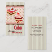 Delicious Sweetness Bakery Visitekaartje (Voorkant / Achterkant)