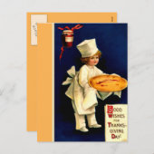 Delicious Thanksgiving Feestdagenkaart (Voorkant / Achterkant)