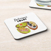 Delicious Toast Bier Onderzetter (Linkerzijde)