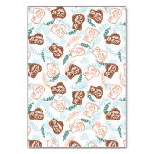 Delicious Wheat Bread Toast Patroon Kaart (Voorkant)