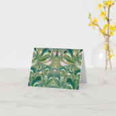 Delight tropical dans la carte verte (Fleur jaune)