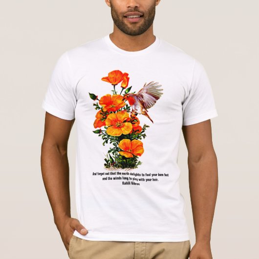 Delight van natuur t-shirt (Voorkant)