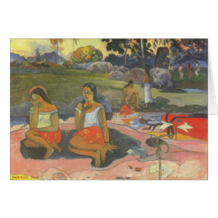Delightful Drowsiness by Paul Gauguin, Vintage Art