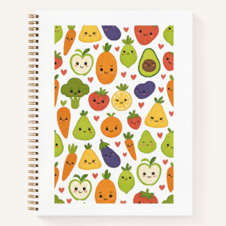 Delightful Fruits and Veggies Notitieboek