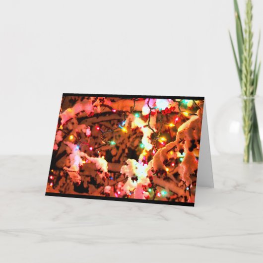 DeLIGHTful Kerstmis! Feestdagen Kaart (Voorkant)