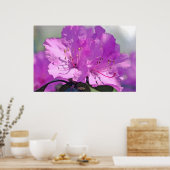 Delightful Lavender Poster (Keuken)