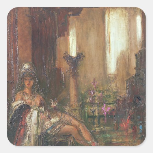 Delilah Vierkante Sticker (Voorkant)