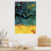 Delirium - Poster Abstrait (Cuisine)