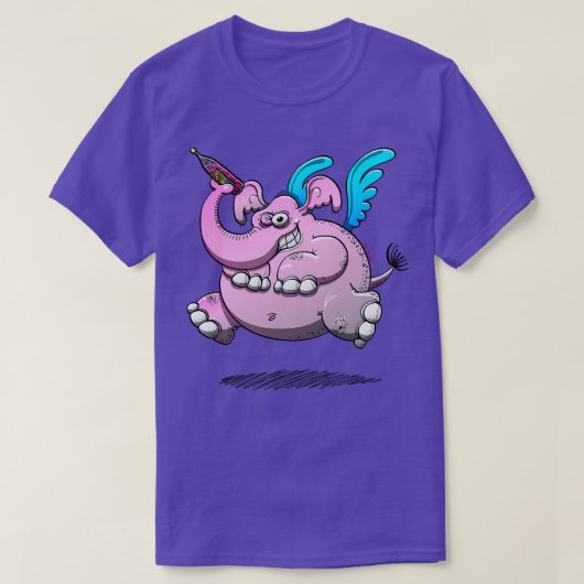 Delirium Tremens Elephant T-shirt (Design voorkant)