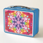 Delish Kaleidoscope Metalen Lunchbox (Achterkant)