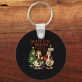 Delivery Squad Labor And Delivery Nurse Christmas  Sleutelhanger (Voorkant)