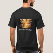Délivrance du feu - T-shirt évangélique (Dos)