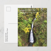 Dell-Herfsten van Shepperd, Columbia River Gorge,  Briefkaart (Voorkant / Achterkant)