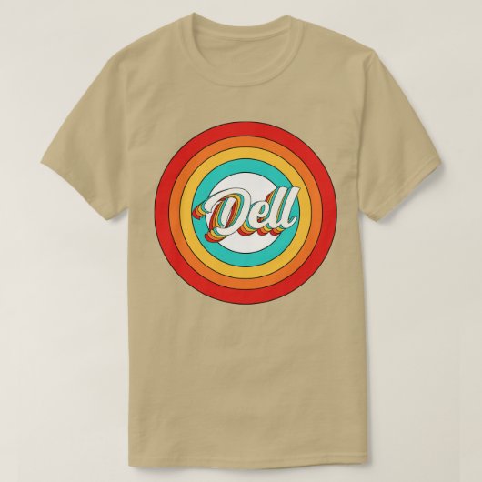 Dell Name Shirt - Dell Circle (Design voorkant)