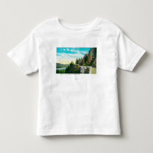 Dell Shepperd over de Columbia River Kinder Shirts