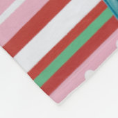 Della Roos Maltese Fleece Deken (Hoek)