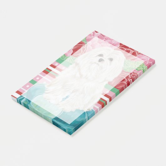 Della Roos Maltese Post-it® Notes (Schuin)