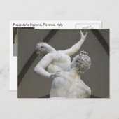 Della Signoria, carte postale de Piazza de (Devant / Derrière)