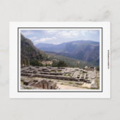 Delphi Archeological Site Briefkaart (Voorkant)