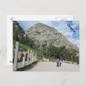 Delphi, Griekenland Briefkaart (Voorkant / Achterkant)