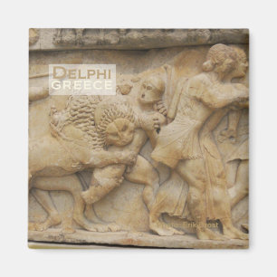 Delphi Griekenland Siphische Souvenir Koelkast Mag Magneet