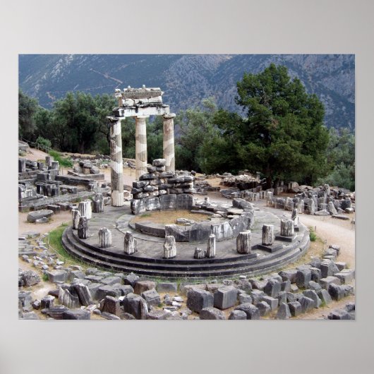 Delphi - Griekse rozijnen Poster (Voorkant)