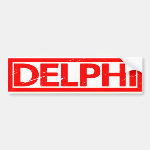 Delphi Stamp Bumpersticker