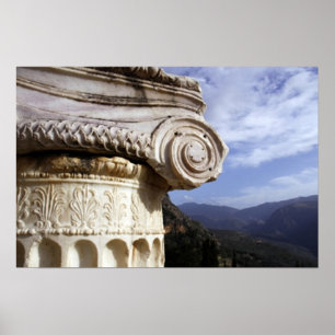 Delphi Tempel Poster