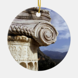 Delphi Temple Keramisch Ornament
