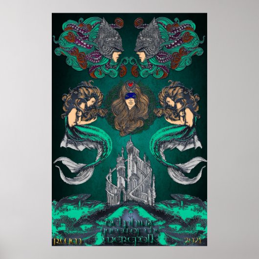 Delphina Queen of the Merefolk Poster (Voorkant)