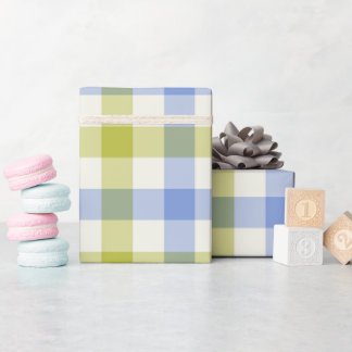 Delphinium Gingham - Inpakpapier