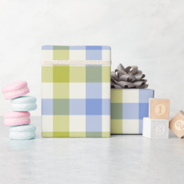 Delphinium Gingham - Wrapping Paper Cadeaupapier