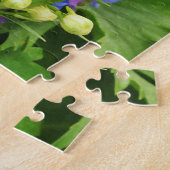 Delphinium Larkspur Flower Medium Puzzle Legpuzzel (Zijkant)