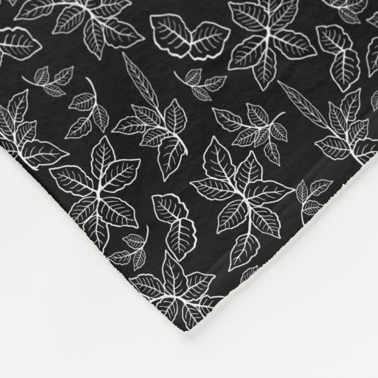 Delphiniums en Butterflies op Sky Fleece Blanket (Hoek)