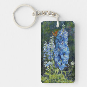 "Delphiniums" Sleutelhanger