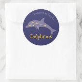 Delphinus de Dolfijn Sterrenbeeld Sticker (Tas)